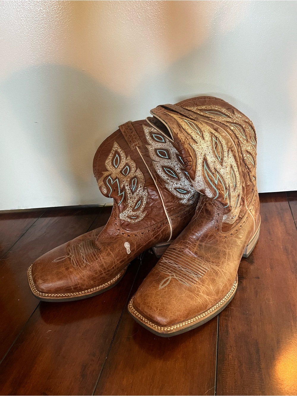 ARIAT MEN'S NIGHTHAWK WESTERN PERFORMANCE BOOTS - SQUARE TOE